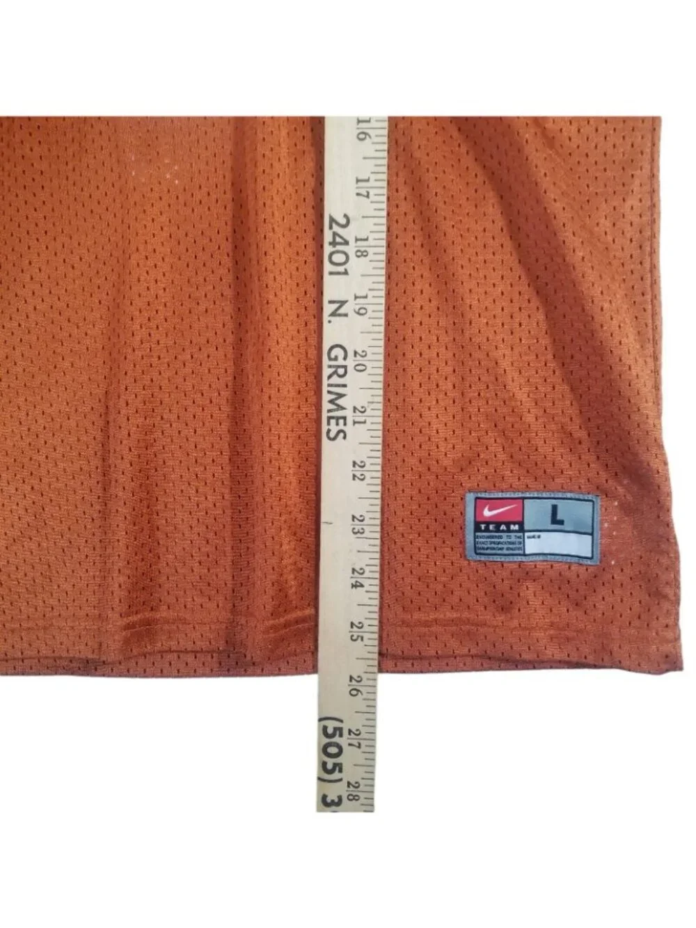 Texas Longhorns Nike Youth Large Jersey #1 Orange NCAA Football Team Shirt